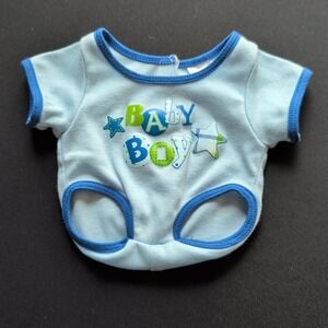 Build A Bear Baby Boy One Piece Blue BABW 2011